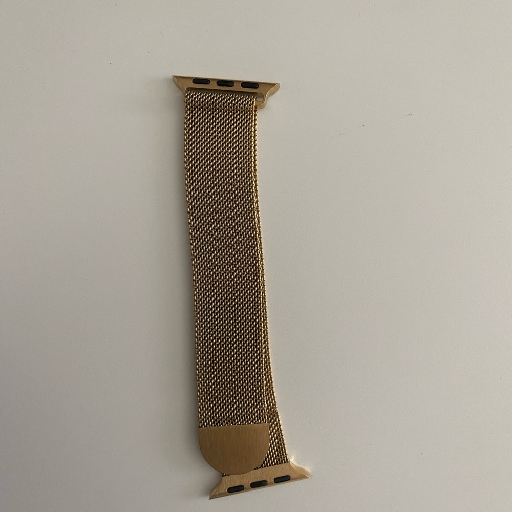 Gold Mesh Watch Band
